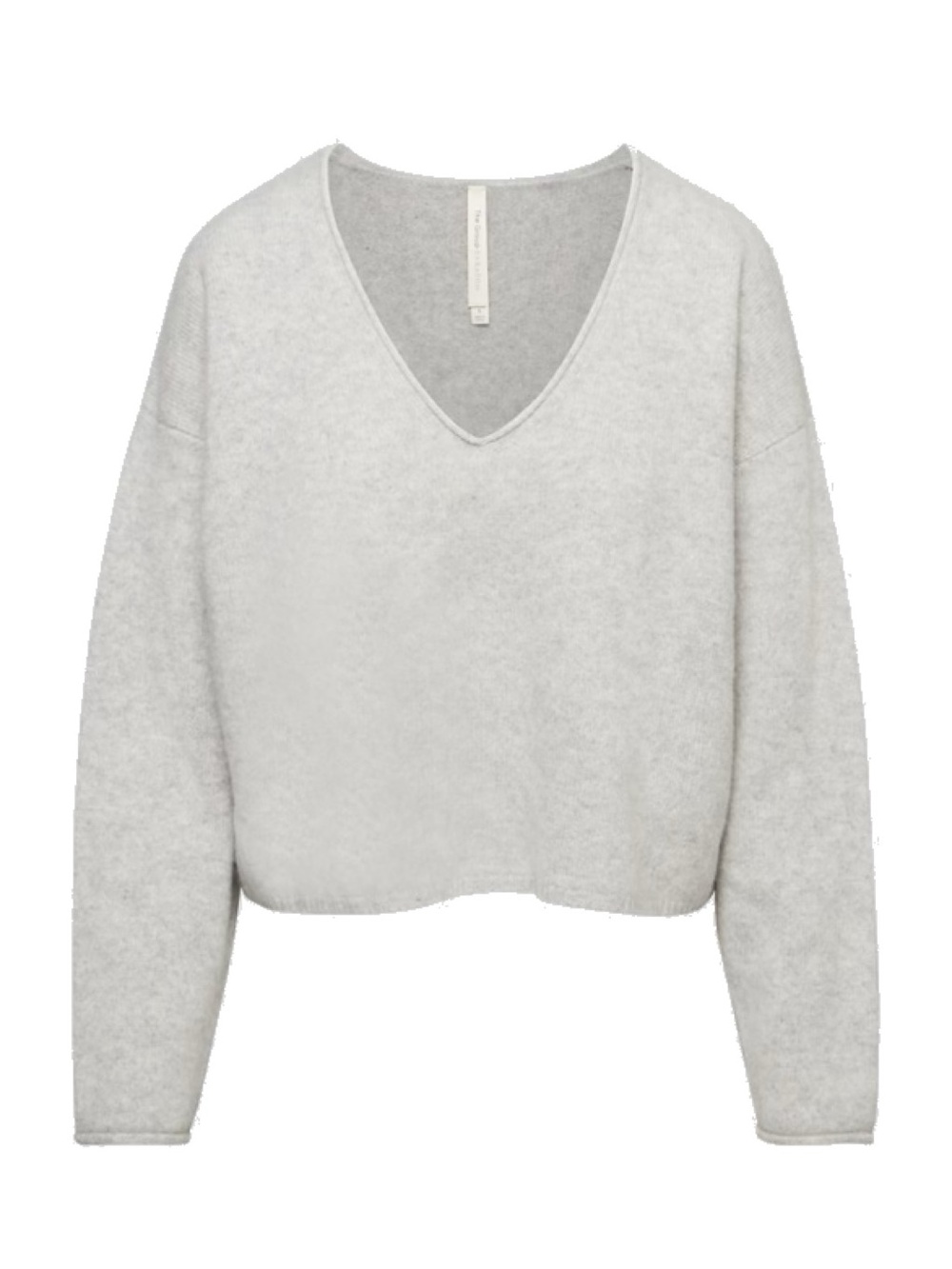 Babaton Cashmere V-Neck Soft Knit Women's Sweater - s